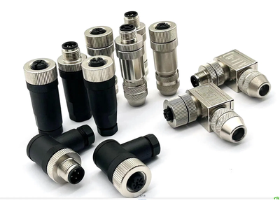 Ethernet 4-Pin M12 D Coding Custom Assembly Connector