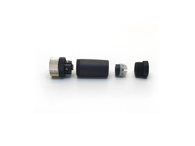 Svlec M12 Field-Wireable Connector 4pin Female Straight Connector