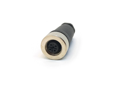 Svlec M12 Field-Wireable Connector 4pin Female Straight Connector